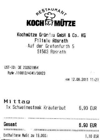 dsdz Hffner Kochmtze Restaurant